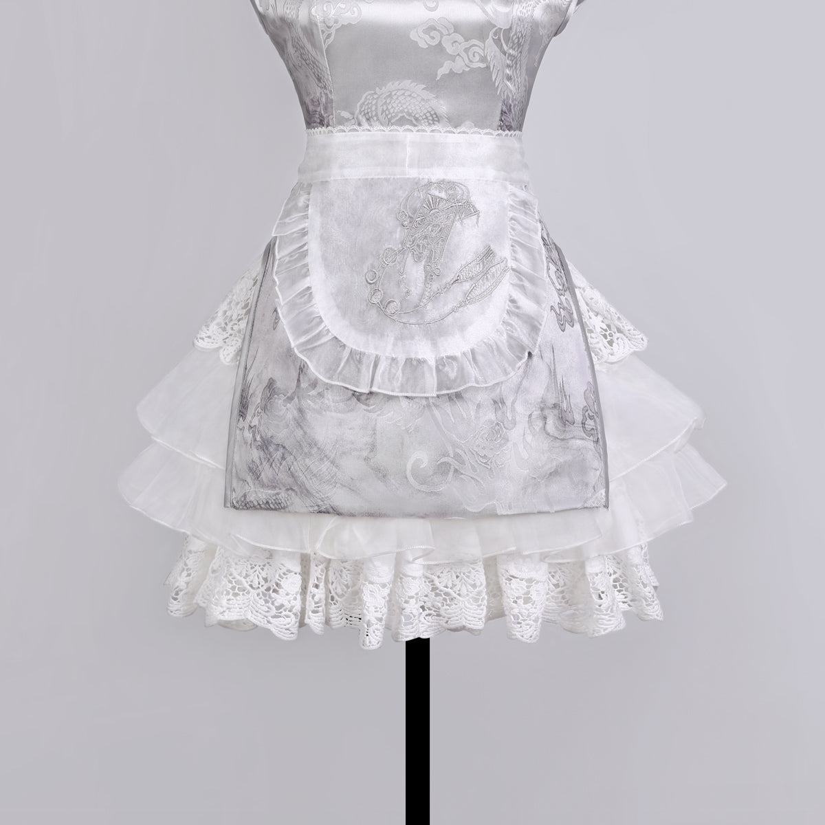 Silver Moon Lolita Apron Dress