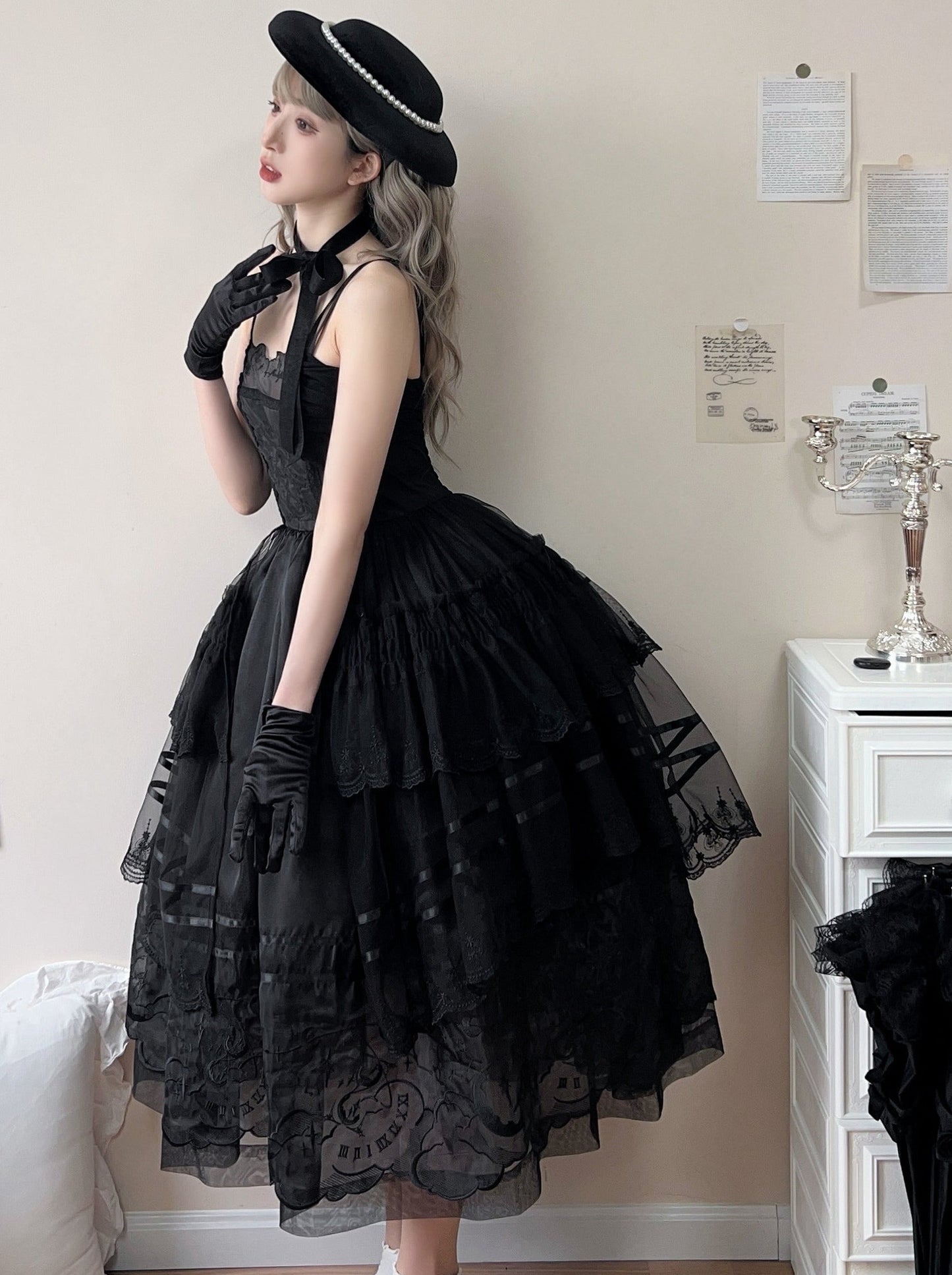 Summer Tiered Lolita Dress + Lolita Jumper Skirt