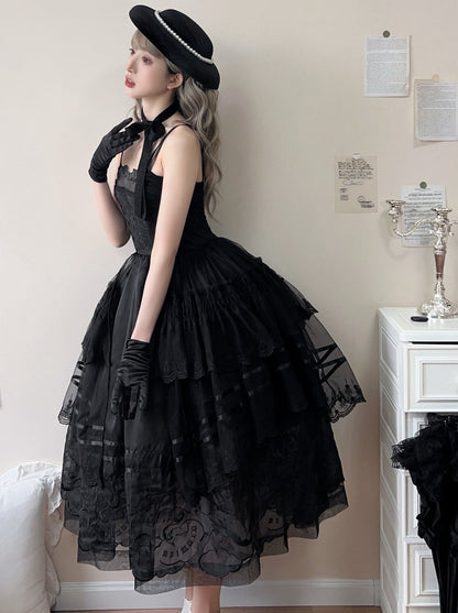 Summer Tiered Lolita Dress + Lolita Jumper Skirt