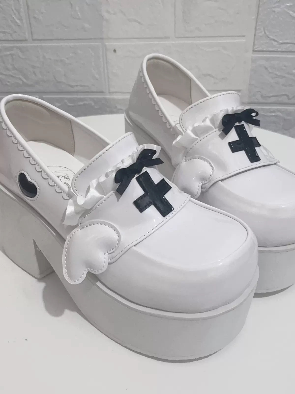 [angel Style] Medical Lace Platform Shoes