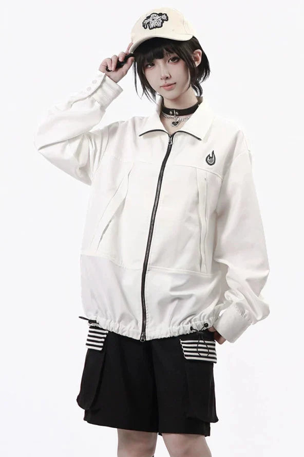 Space Preload Zip Up Jacket + Hooded Top + Pants + Leg Warmers + Tie