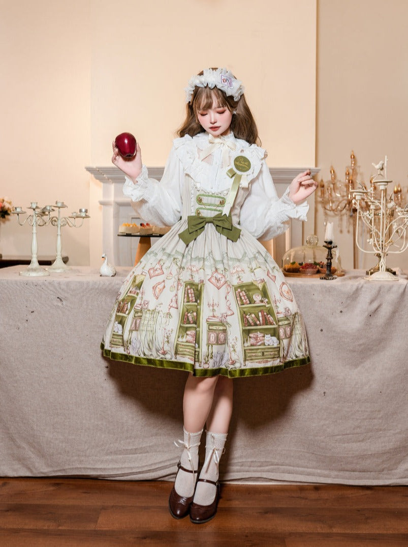 Retro College Style Lolita Dress