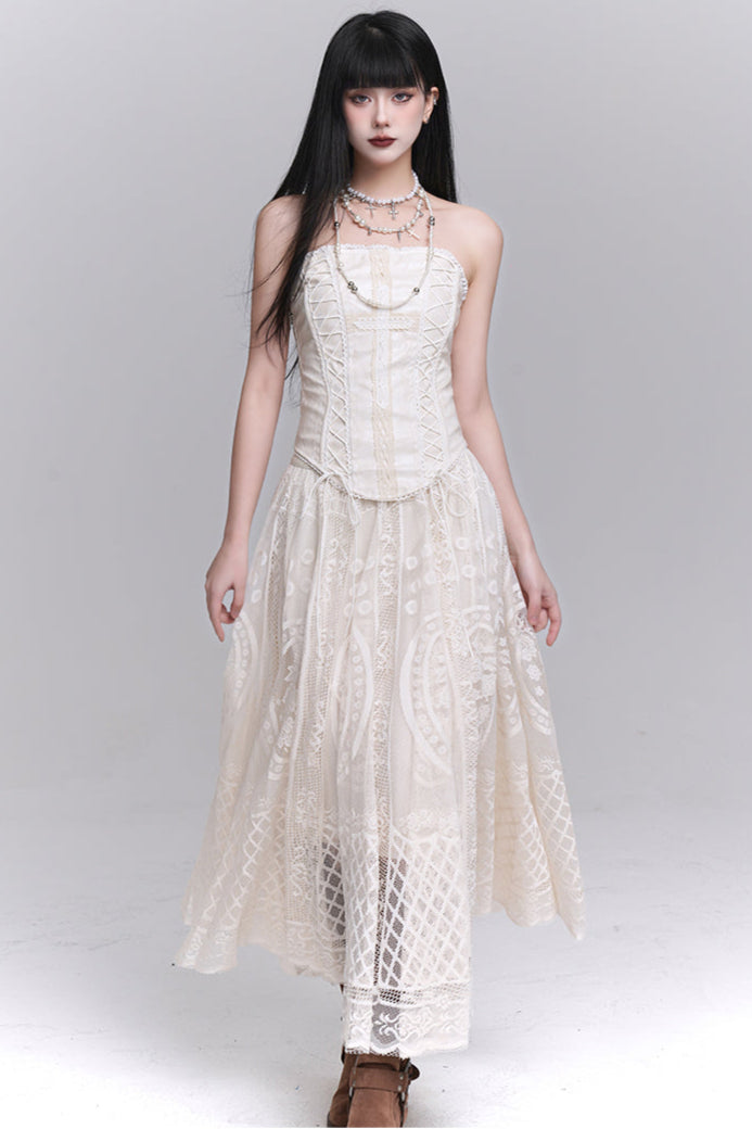 Mode Lace Choose Top + Lace Skirt