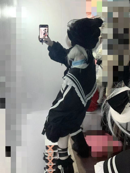 Mine Series Aqua Angel Loose Jacket + Leg Warmers