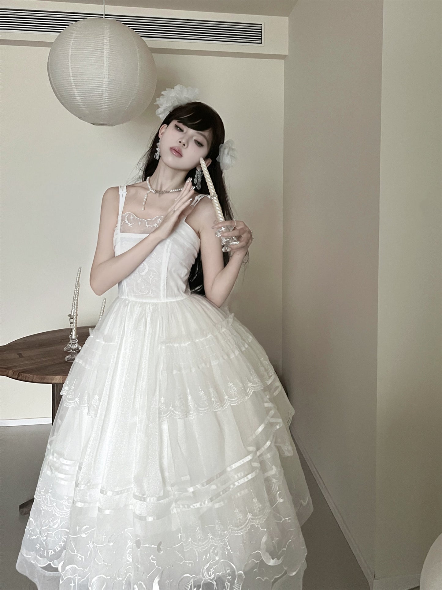 Summer Tiered Lolita Dress + Lolita Jumper Skirt