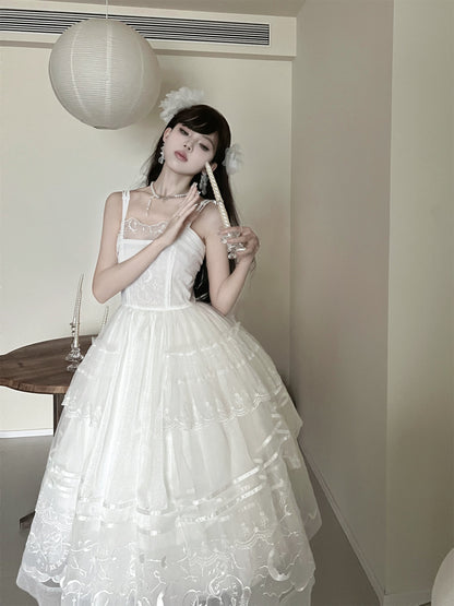 Summer Tiered Lolita Dress + Lolita Jumper Skirt