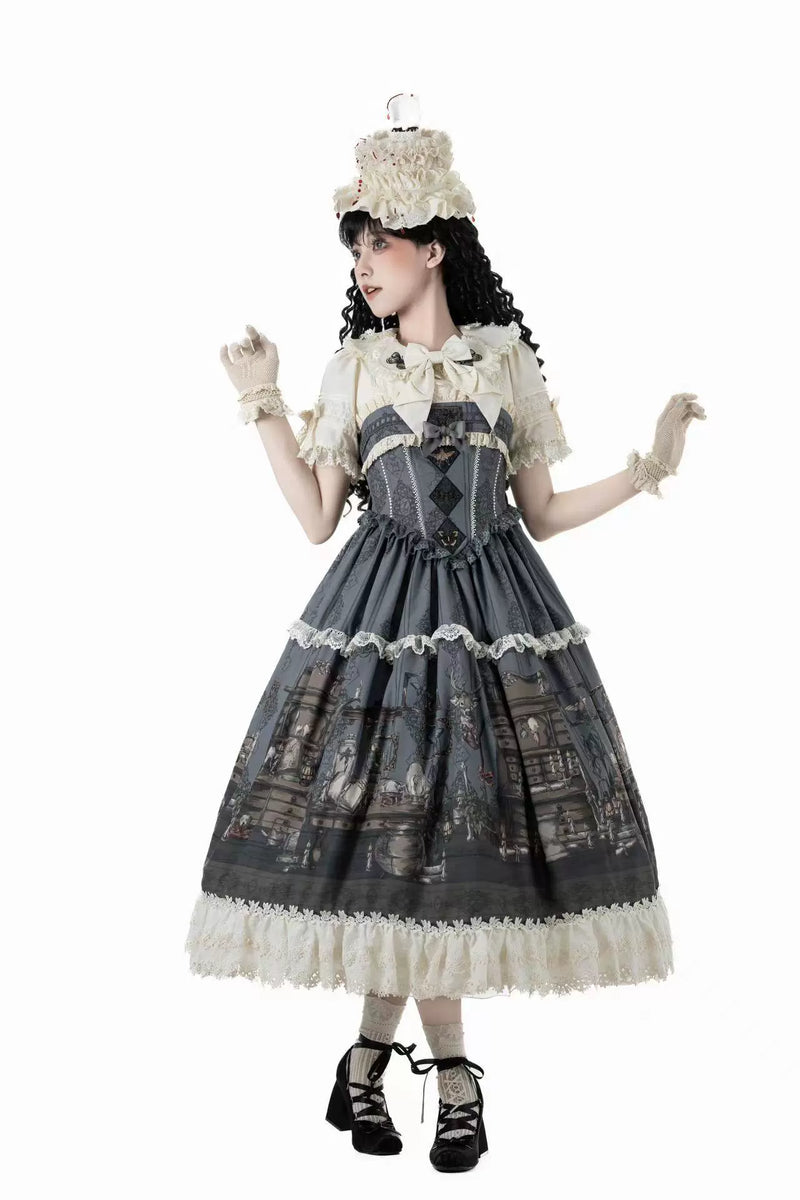 Spell Collection Room Stitch Fake Two Piece Dress