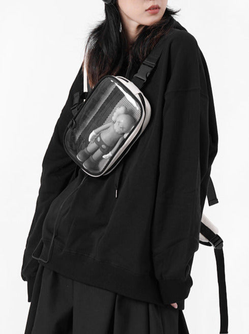 Clear Bag Backpack Style Ita Bag