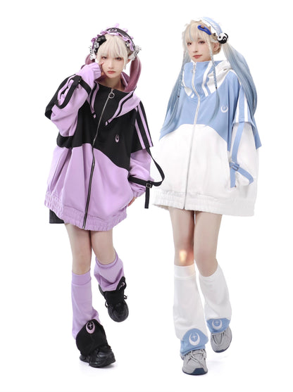 [angel Style] Mineral Series Subculture Cyber Jersey Set
