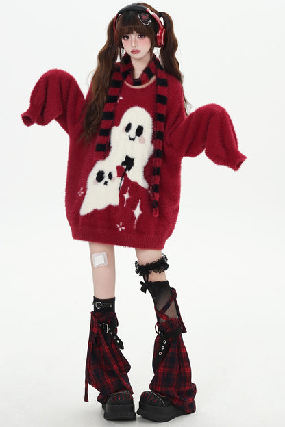 Ghost Over Tops + Scarf