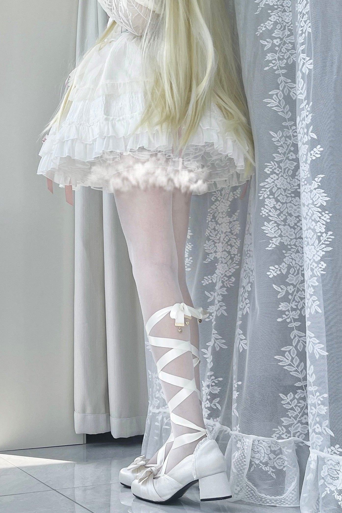 Lace-up Ribbon Ballet Lolita Shoes