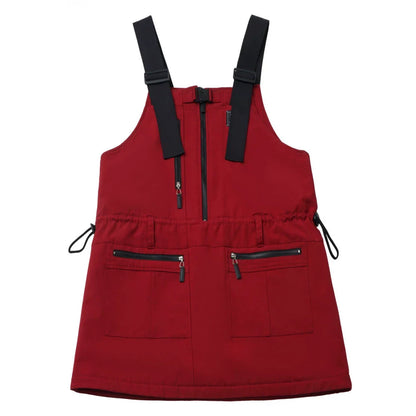 Fleece Jacket + Suspender Skirt + Pants + Shirt