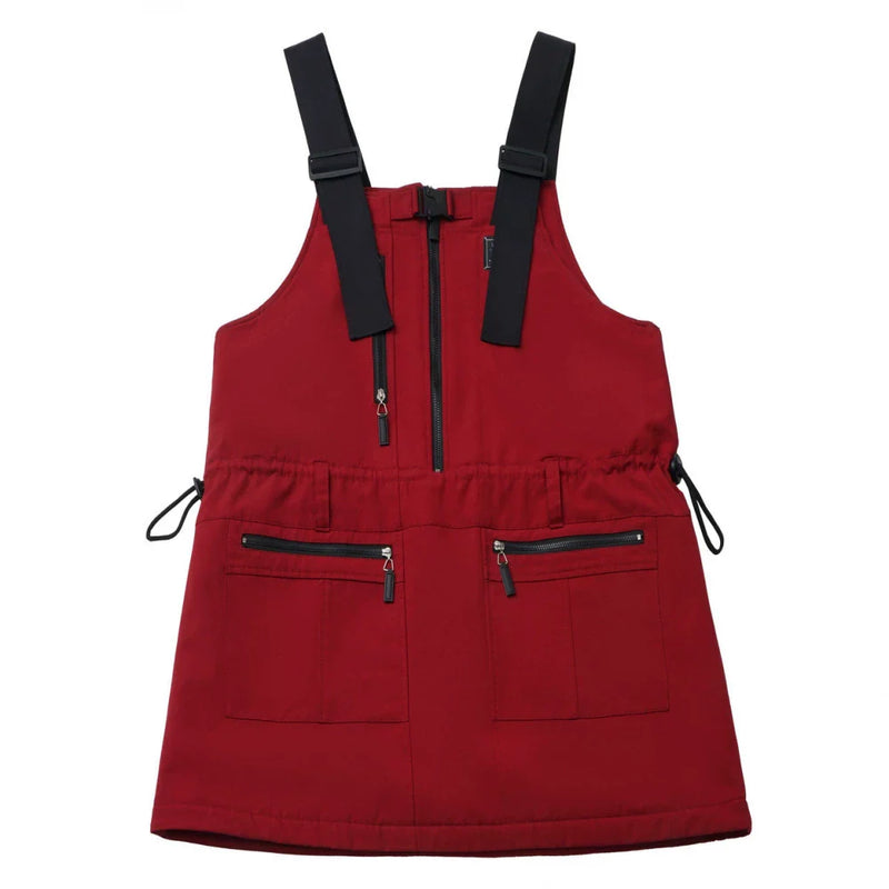 Fleece Jacket + Suspender Skirt + Pants + Shirt