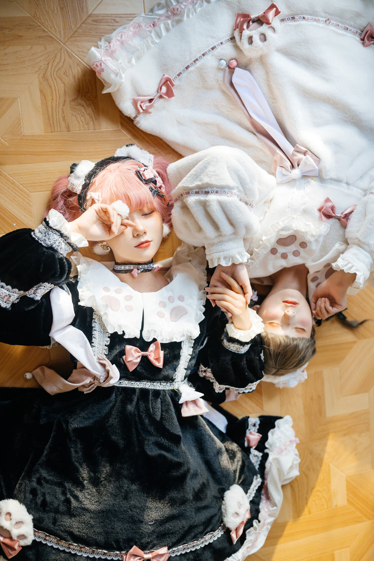Snow Cat Lolita Dress