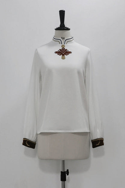 Treasure Chinese-style Element Hoodie Jacket Suit Set