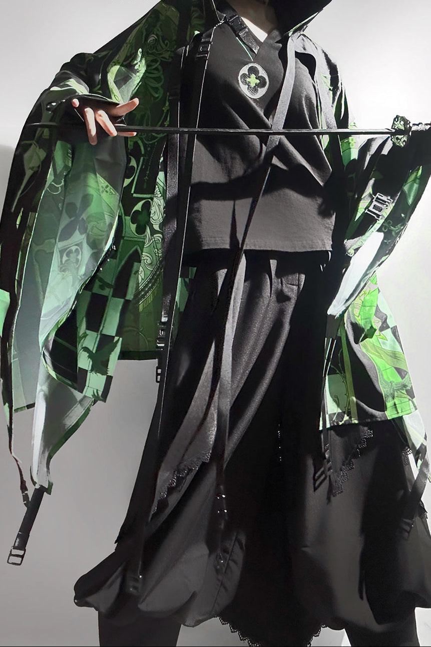 Dark Knight Command Cyberpunk Cat Ear Suit