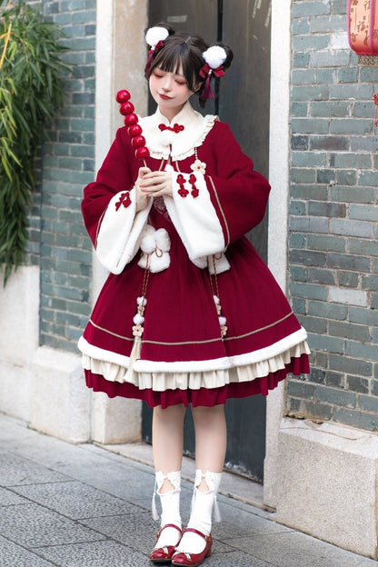 New Year Chinese-style Lolita Dress Set