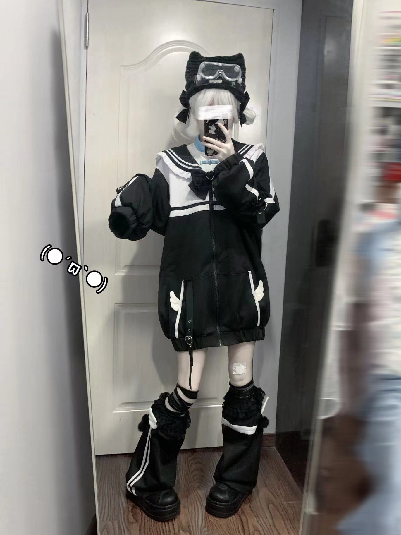 Mine Series Aqua Angel Loose Jacket + Leg Warmers