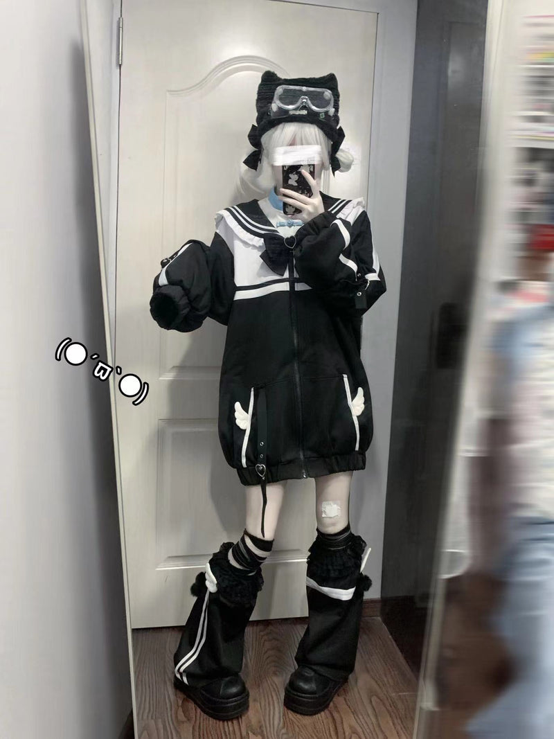 Mine Series Aqua Angel Loose Jacket + Leg Warmers