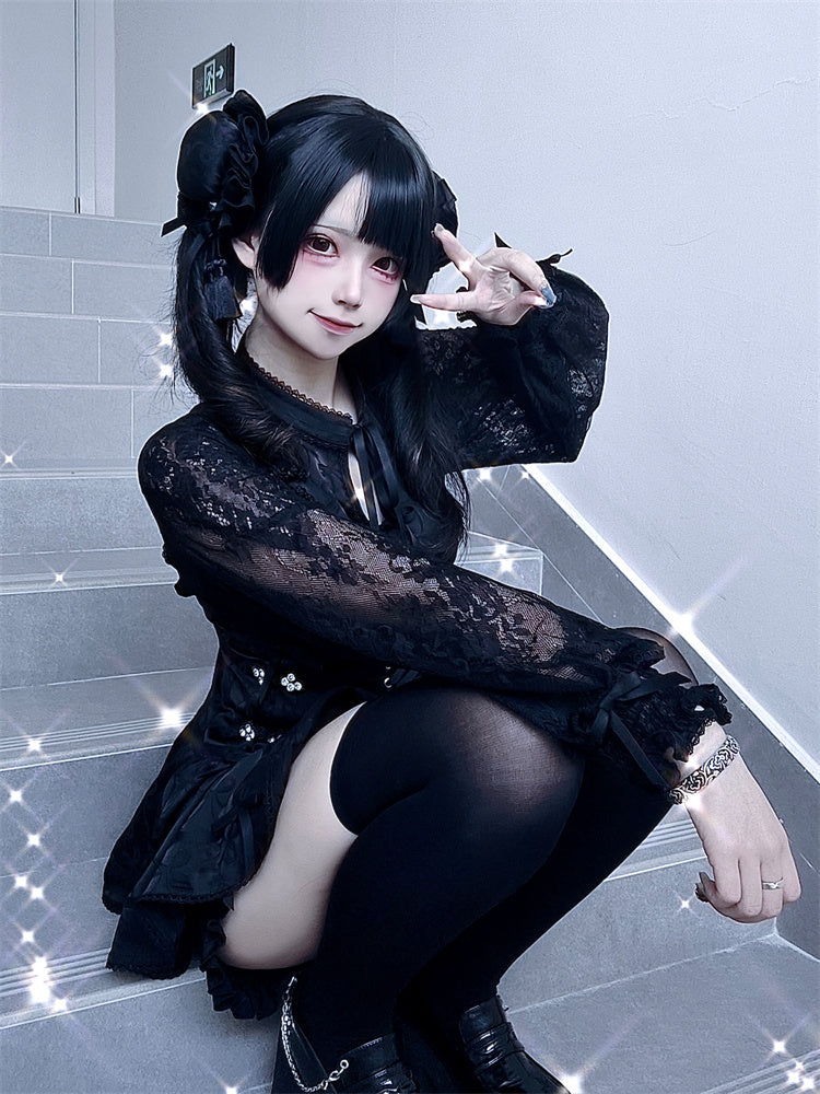 Subculture Chinese-style Top + Shorts