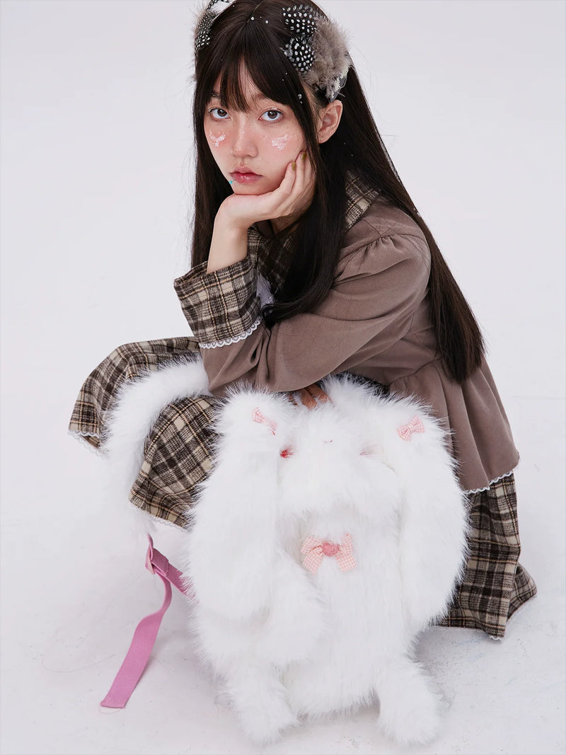 Fur Rabbit Backpack