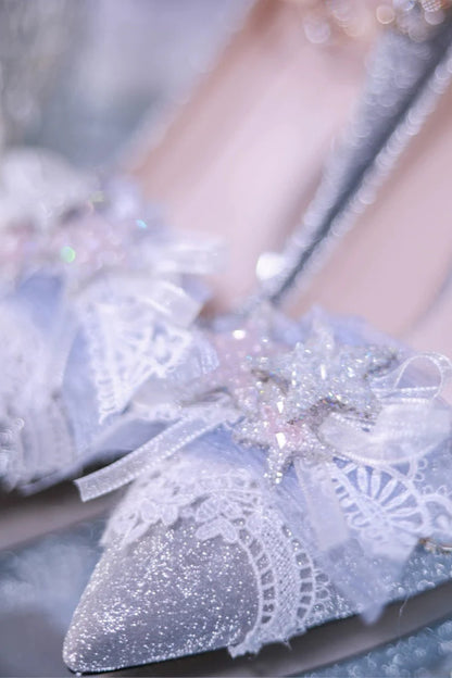 Shiny Wedding Shoes