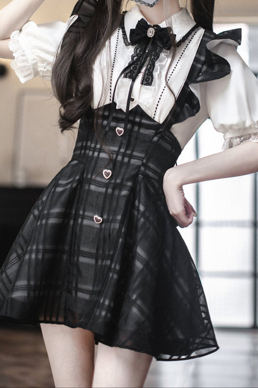 Mine Blouse + Suspender Skirt