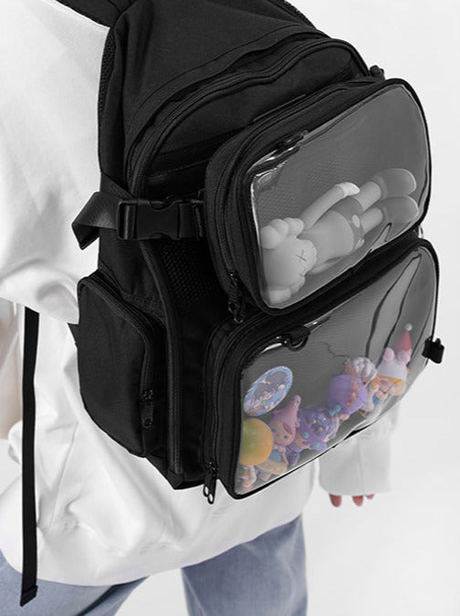 Clear Bag Backpack Style Ita Bag