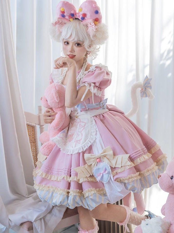 Leopard Cat Sweet Lolita Dress