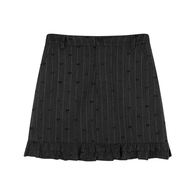 Sweet Retro Jacket + Shawl + Skirt + Knit Tops
