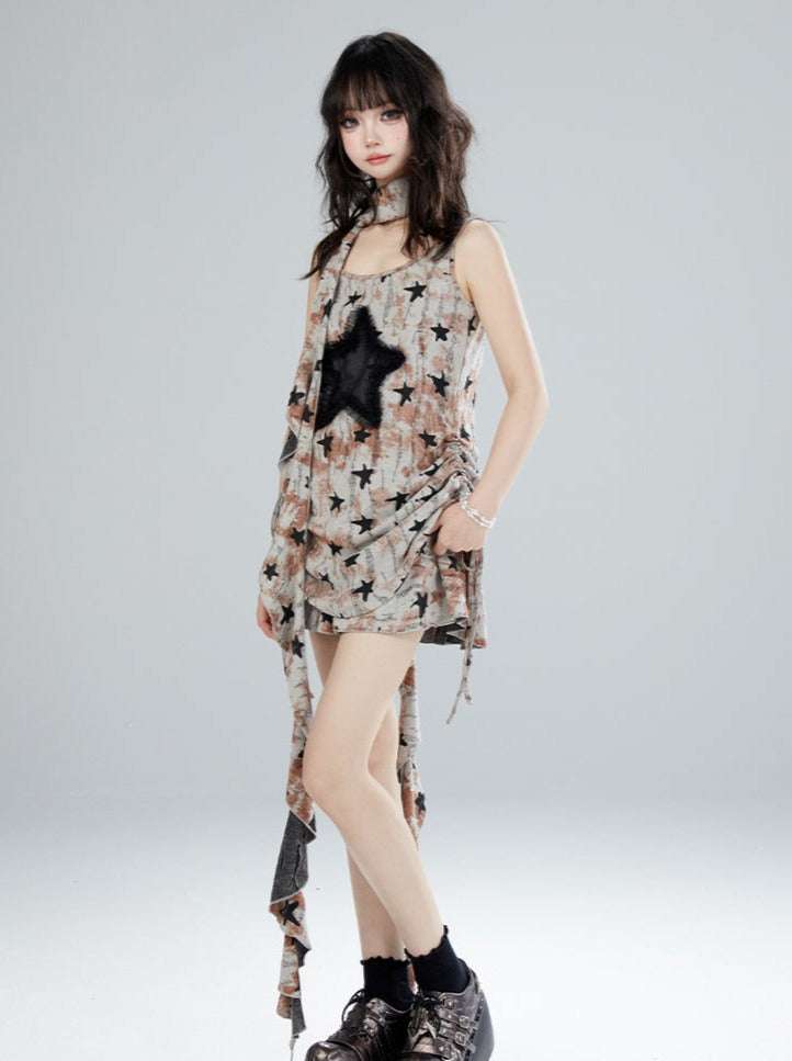 Dune Wasteland Summer Top + Skirt