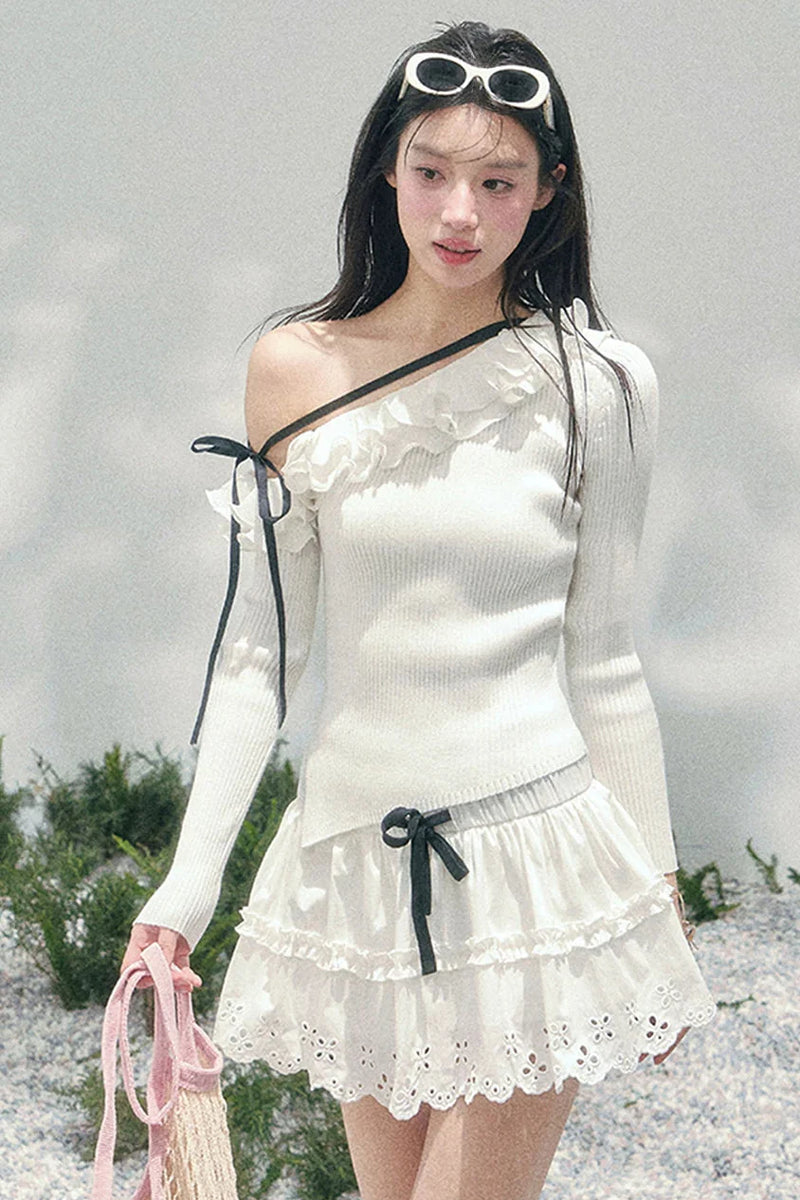 Asymmetrical Knit Top