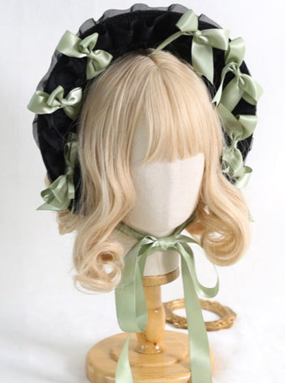 Lace Classic Ribbon Lolita Hat