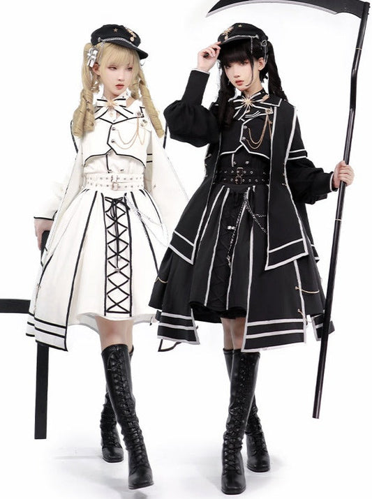 Judgment Army Lone Knight Military Uniform Lolita Set