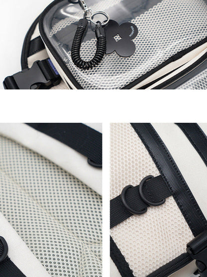 Clear Bag Backpack Style Ita Bag