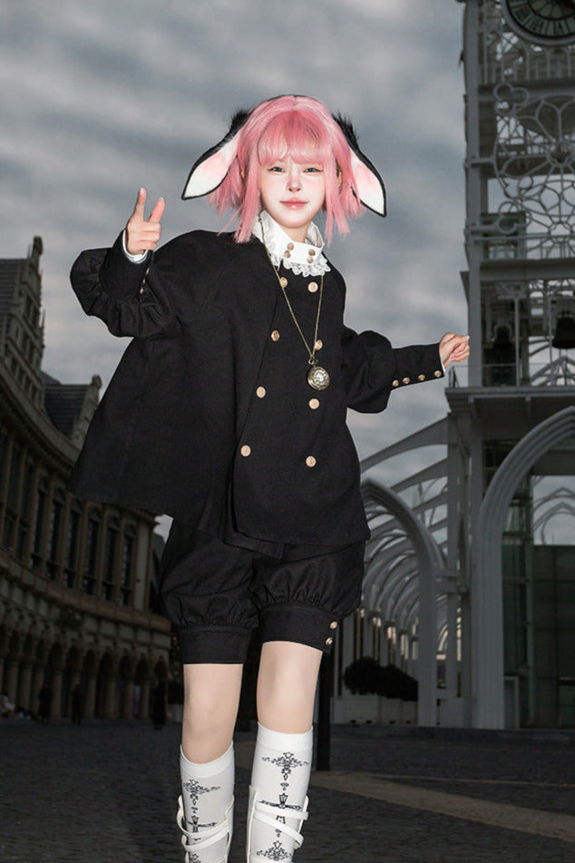Chrono Rabbit European Prince Cape Jacket Suit