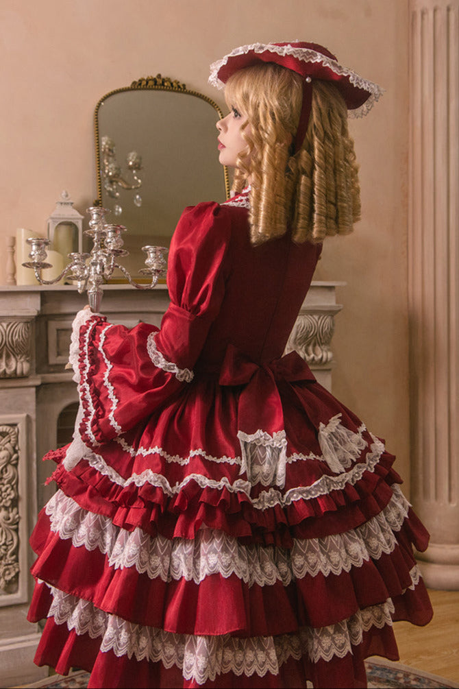 [order Deadline: January 19] Eternal French Doll Princess Sleeve Dress + Hat