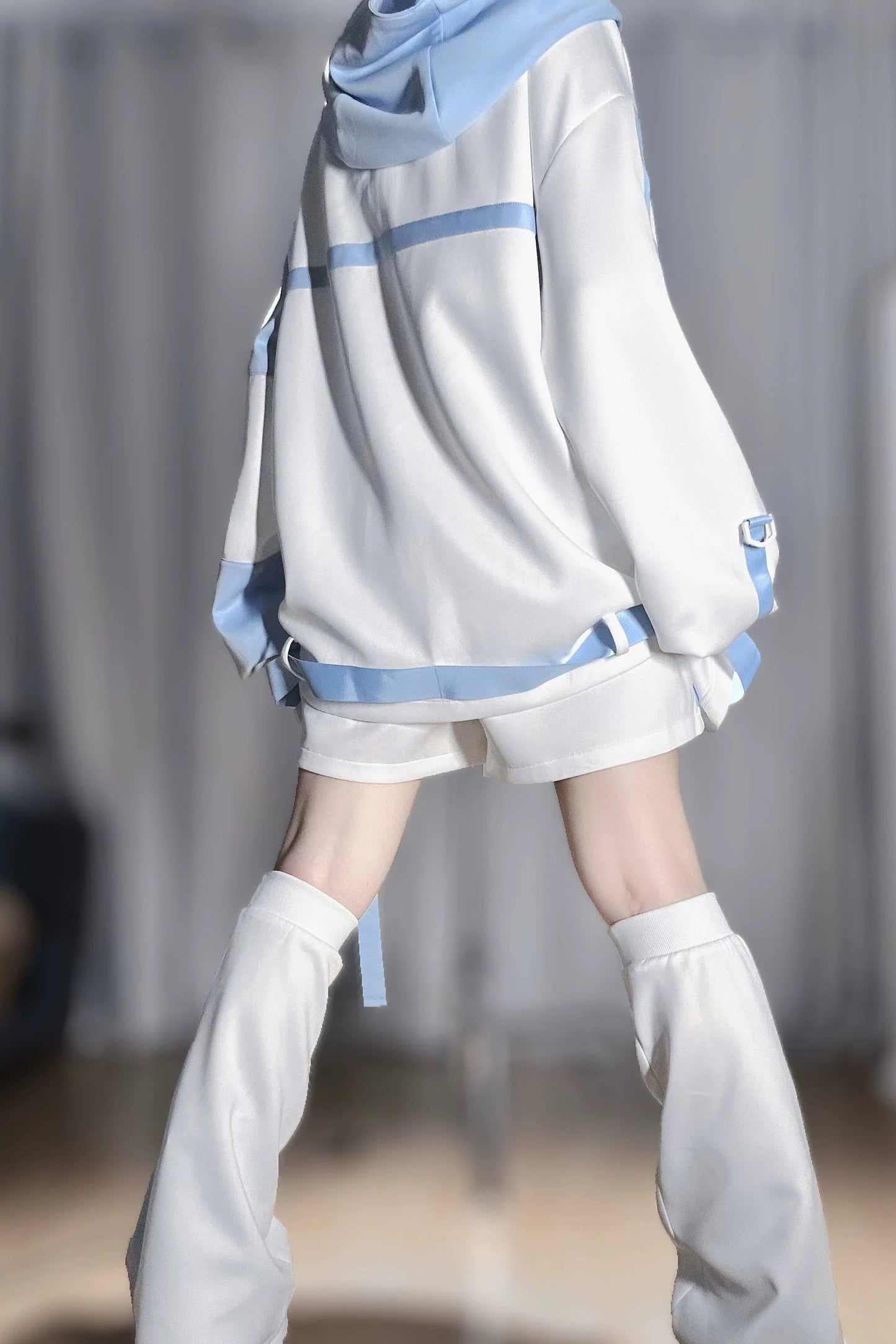 Aqua Subculture Jacket + Pants + Leg Warmers