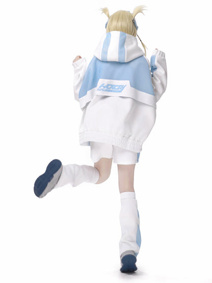 Subculture Jersey Jacket + Shorts + Headband + Leg Warmers