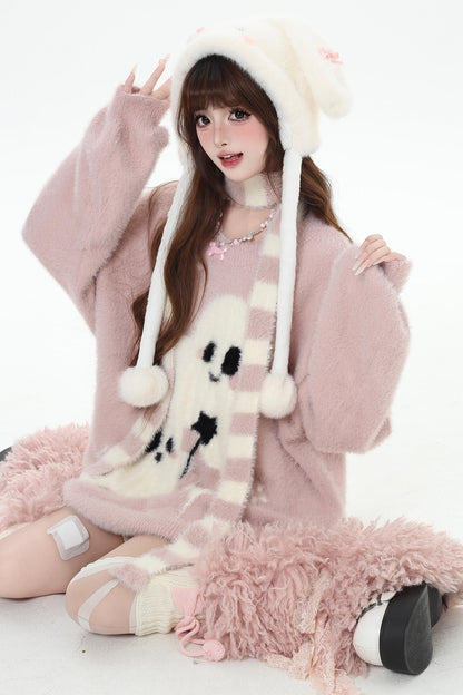 Ghost Over Tops + Scarf