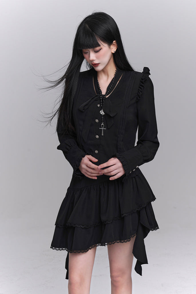 Mode Shirt + Short Skirt