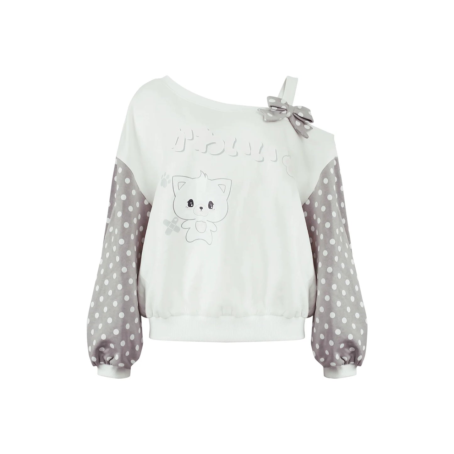 Dot One Shoulder Top + Dot Pants