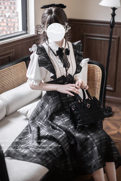 [reservations] Miss Suspender Skirt + Top