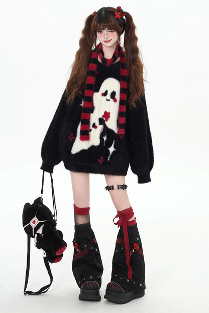 Ghost Over Tops + Scarf