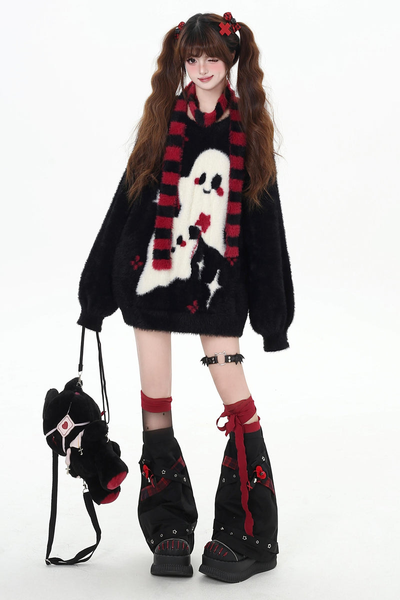 Ghost Over Tops + Scarf