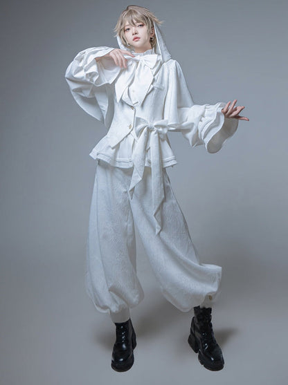 Bunny Prince Hooded Coat + Balloon Shorts + Long Pants [pre-order]