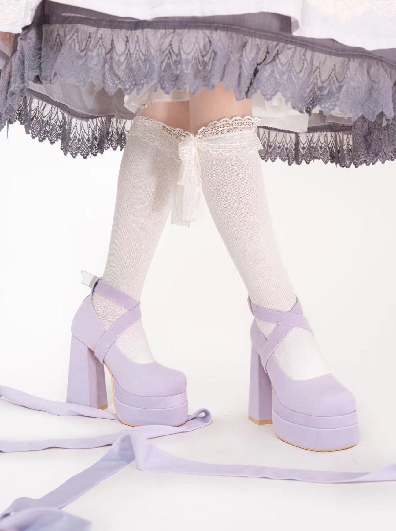 Lilian Bear Panda Original Platform High Heels