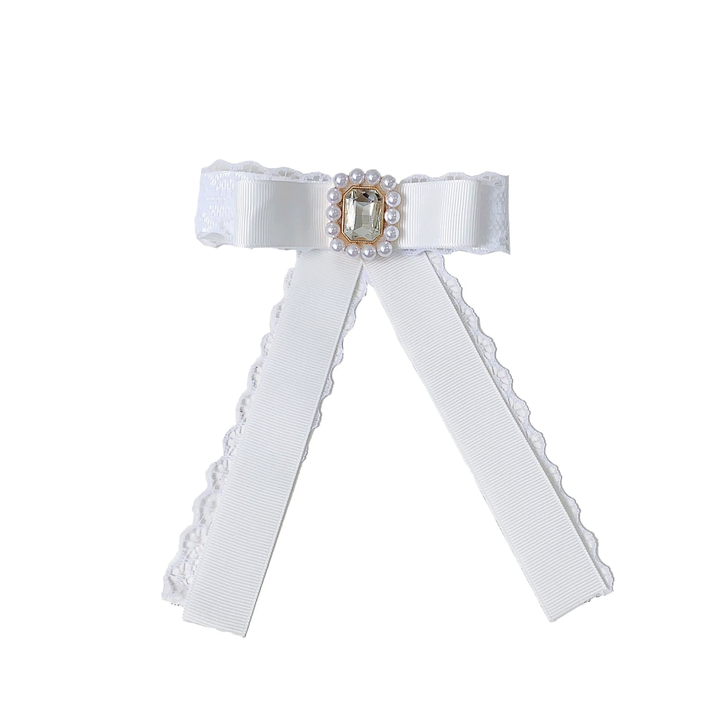 [pre-order] White Clear Top + Long Skirt + Ribbon
