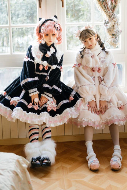 Snow Cat Lolita Dress