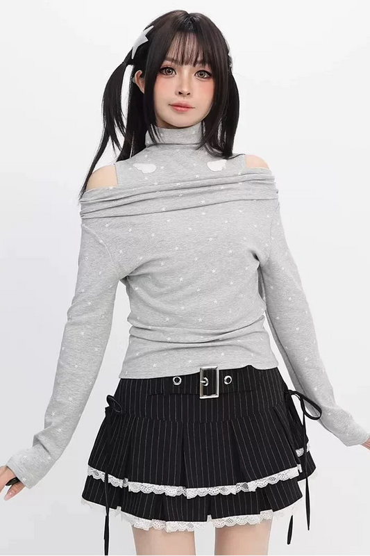 Angelic Neck Off-shoulder Top